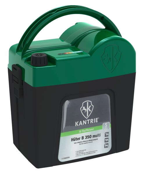 KANTRIE Weidezaungerät Hüter B 350 multi 9 V mit 75 Ah-Batterie